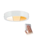 Paulmann 79795 Carpo LED panel, 225 mmx225 mm, kerek, 3-step-dim to warm, fehér, 2300K-3000K változtatható, beépített LED, 1520 lm, IP20