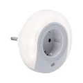 Paulmann 92494 Esby éjjelifény, konnektorba dugható, fehér, 3000K melegfehér, beépített LED, 30 lm, IP20