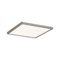 Paulmann 92952 Areo LED panel, 180 mmx180 mm, négyzet, nikkel, 3000K melegfehér, beépített LED, 1350 lm, IP23