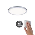 Paulmann 93057 Areo Varifit LED panel, kerek, 3-step-dimming, króm, 4000K természetes fehér, beépített LED, 1800 lm, IP44