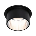 Paulmann 93382 LED Recessed Gil Coin beépíthető lámpa, 68 mmx68 mm, kerek, szálcsiszolt acél, 2700K melegfehér, beépített LED, 470lm, IP44