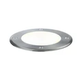 Paulmann 93908 Plug&amp;Shine Floor LED padlóba építhető lámpa, 24V, 6W, 3000K, 427 lm, ezüst, 38°, IP67