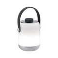 Paulmann 94210 Mobile Accu kültéri asztali lámpa, USB csatlakozón keresztül tölthető, szürke, 3000K melegfehér, beépített LED, 172 lm, IP44