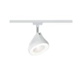 Paulmann 95447 URail Arena sínes LED spotlámpa, beépített LED, 15W, 1180 lm, 2700K melegfehér, fehér/króm, fényerőszabályozható