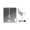 Paulmann 96969 URail Basic-Pendulum sínre szerelhető függeszték, bura nélkül, E14 foglalattal, max 20W, matt króm  