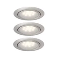 Paulmann 99812 Furniture bútorvilágító, szálcsiszolt, 2700K melegfehér, beépített LED, 34 lm