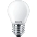PHILIPS E27 kisgömb P45 LED fényforrás, 2200K-2700K szabályozható, 3,4 W, 8719514324497