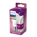 PHILIPS E27 normál izzó A60 LED fényforrás, 2700K melegfehér, 8 W, 200°, CRI 80, 8718699769642