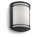 Philips Antelope fekete LED kültéri fali lámpa, 4000K, 1x6W, 1732030P3