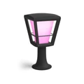 Philips Hue Econic kültéri fekete LED állólámpa, White and Color Ambiance, 15W, 1150lm, RGBW 2000-6500K, IP44, 1744130P7