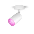 Philips Hue Fugato fehér mennyezeti spotlámpa, 1 spotfejjel, White and Color Ambiance, 1x6W, 350lm, RGBW 2000-6500K, 1xGU10 LED fényforrás, 5063131P7