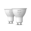 Philips Hue White GU10 LED spot dupla csomag, 2xGU10, 5,2W, 400lm, 2700K melegfehér, 8719514340145