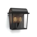 Philips Harvest kültéri fali lámpa, E27 foglalattal, max. 2x42W, 17235/30/PN