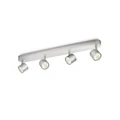 Philips STAR spotlámpa, 2700K melegfehér, beépített LED, 4x4,5W, 2000 lm, 56244/48/16