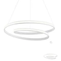 1 ágú függeszték, fehér, 4000K természetes fehér, beépített LED, 4672 lm, Redo Torsion 01-1890