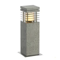 Kültéri Állólámpa, 40cm magas, szürke, E27, SLV Arrock Granite 231410