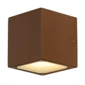 Kültéri Fali lámpa, rozsda, GX53, SLV Sitra Cube 232537