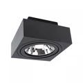 Mennyezeti lámpa, fekete, GU10, SPECTRUM LED SLIP005048