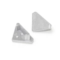 Topmet Quarter10 LED profil végzáró B előlaphoz, ezüst - D3980040 - párban
