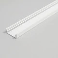 Topmet Wide24 széles alumínium LED profil, fehér (előlap: G) - 84030001 - szálban