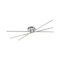 TRIO TIRIAC mennyezeti lámpa, króm, 3000K melegfehér, beépített LED, 950 lm, TRIO-671610307