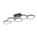 TRIO VIGO mennyezeti lámpa, antracit, 3000K melegfehér, beépített LED, 3000 lm, TRIO-R62055142