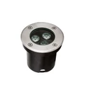 Viokef LOTUS lépésálló lámpa, ezüst, 3200K melegfehér, beépített LED, 300 lm, VIO-4186800