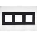 Z-Switch 3-as műanyag keret Fekete