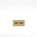 Z-Switch USB aljzat 1A (1/2es alkatrész) 230V Arany