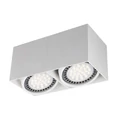 Zuma Line Box mennyezeti lámpa, fehér, GU10, 2x15W, ZU-ACGU10-116-N