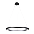 Zuma Line Carlo LED függeszték, fekete, 4000K természetes fehér, Beépített LED, 1x26W, 1560 lm, ZU-PL210503-800-BK