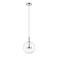 Zuma Line Enceladus LED függeszték, króm, 3000K melegfehér, Beépített LED, 1x5W, 500 lm, ZU-P0428-01J-F4AC