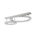 Zuma Line Girona LED mennyezeti lámpa, króm, 3000K melegfehér, Beépített LED, 1x36W, 4200 lm, ZU-MX3713-2-3CT