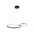 Zuma Line Rando LED függeszték, fekete, 3000K melegfehér, Beépített LED, 1x36W, 2000 lm, ZU-20002P-GD