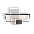 Zuma Line Salo LED mennyezeti lámpa, fekete, Beépített LED, 1x46W, ZU-MX4463-33WBT