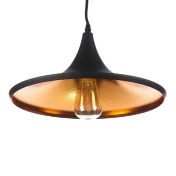 Azzardo Chink 1 ágú függeszték, fekete, E27, 1x28W, AZ-1407