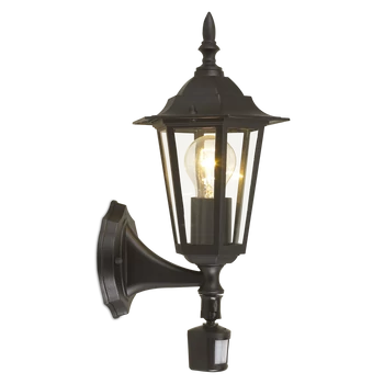 Eglo 22469 Laterna 4 kültéri fali lámpa, fekete, E27 foglalattal, max. 1x60W, IP44