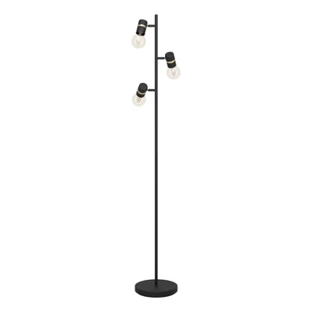 Eglo 900179 Lurone állólámpa, fekete, E27 foglalattal, max. 3x10W, IP20