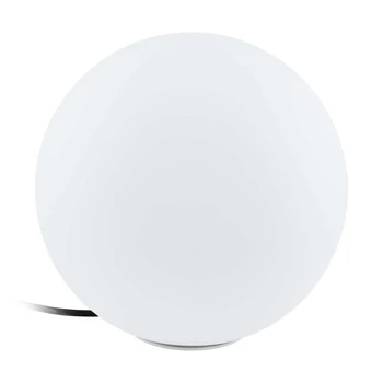 Eglo 900268 Monterolo-Z kültéri leszúrható lámpa, Connect.Z, Zigbee okos lámpa opál burával, 30cm, dugvillás kábellel szerelt, fehér, E27 foglalattal, max. 1x9W, IP65