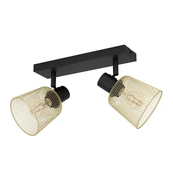 Eglo 900694 Coslada mennyezeti lámpa, réz, E27 foglalattal, max. 2x40W, IP20