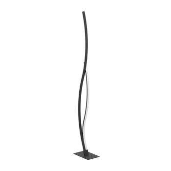 Eglo 901209 Grisolia állólámpa, fekete, 2500 lm, 4000K természetes fehér, beépített LED, 20W, IP20