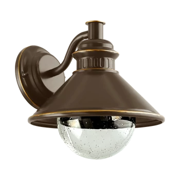 Eglo 96262 Albacete kültéri fali lámpa, barna, E27 foglalattal, max. 1x40W, IP44