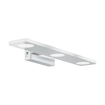 Eglo 96937 Cabus fürdőszobai fali lámpa, króm, 1260 lm, 3000K melegfehér, beépített LED, 3x4,5W, IP44