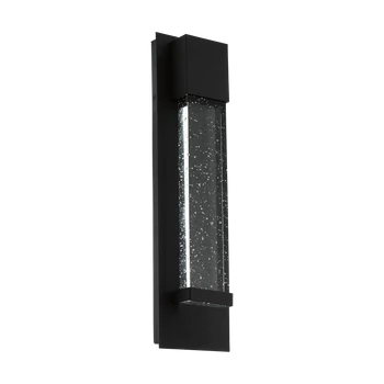 Eglo 98153 Villagrazia kültéri fali lámpa, fekete, 680 lm, 3000K melegfehér, beépített LED, 2x3,3W, IP44