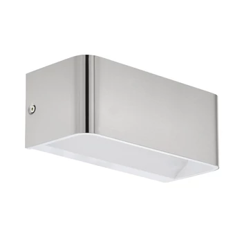Eglo 98425 Sania 4 fali lámpa, nikkel, 1300 lm, 3000K melegfehér, beépített LED, 10W, IP20
