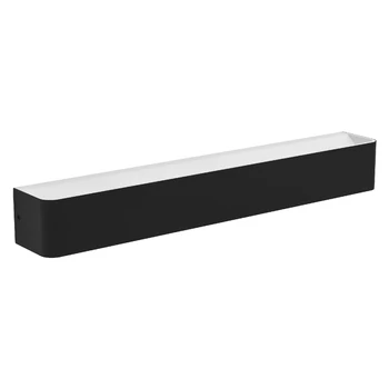 Eglo 99691 Sania 5 fürdőszobai fali lámpa, 62cm széles, fekete, 3200 lm, 3000K melegfehér, beépített LED, 26,5W, IP44