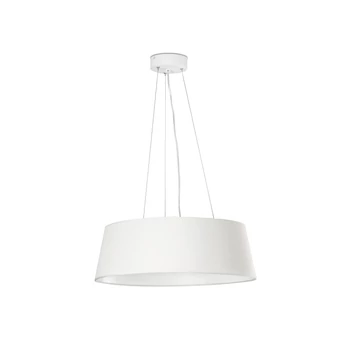 FARO AINA 1 ágú függeszték, fehér, 2700K melegfehér, beépített LED, 40W, IP44, 64174
