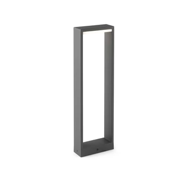 FARO ALP kültéri állólámpa, szürke, 3000K melegfehér, beépített LED, 8W, IP54, 74451