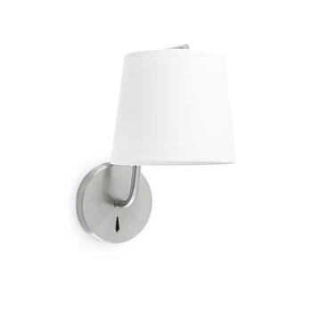 FARO BERNI fali lámpa, fehér, E27 foglalattal, IP20, 29328