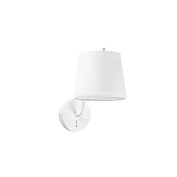 FARO BERNI fali lámpa, fehér, E27 foglalattal, IP20, 29326